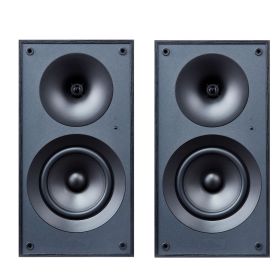 Powered Bookshelf Speakers, 25W x 2, Active Studio Monitor Speaker with 5.25 Inch Woofer, Bluetooth/RCA/Coaxial/Optical/USB/Subwoofer Connection