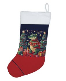 Alligator Christmas Christmas Stocking Fireplace Hanging Stockings Christmas Season Party Decor Family Holiday Decorations